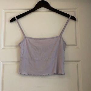 Brandy Melville purple crop top (S)